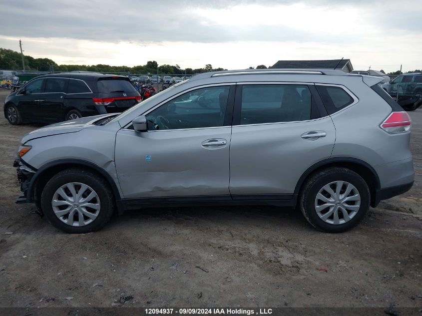 2016 Nissan Rogue VIN: 5N1AT2MT2GC830897 Lot: 12094937