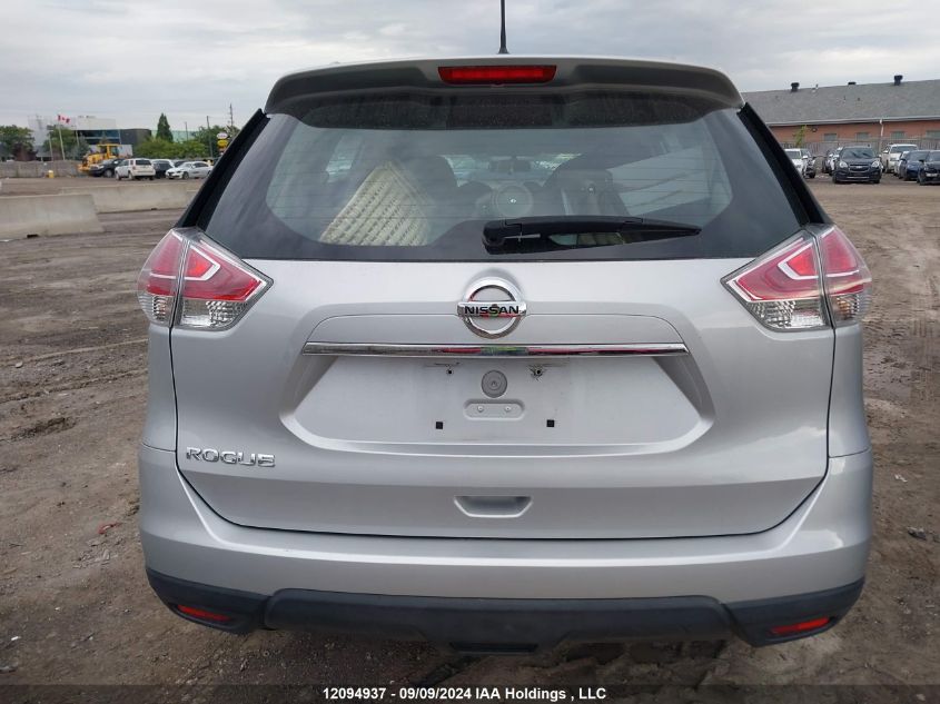 2016 Nissan Rogue VIN: 5N1AT2MT2GC830897 Lot: 12094937