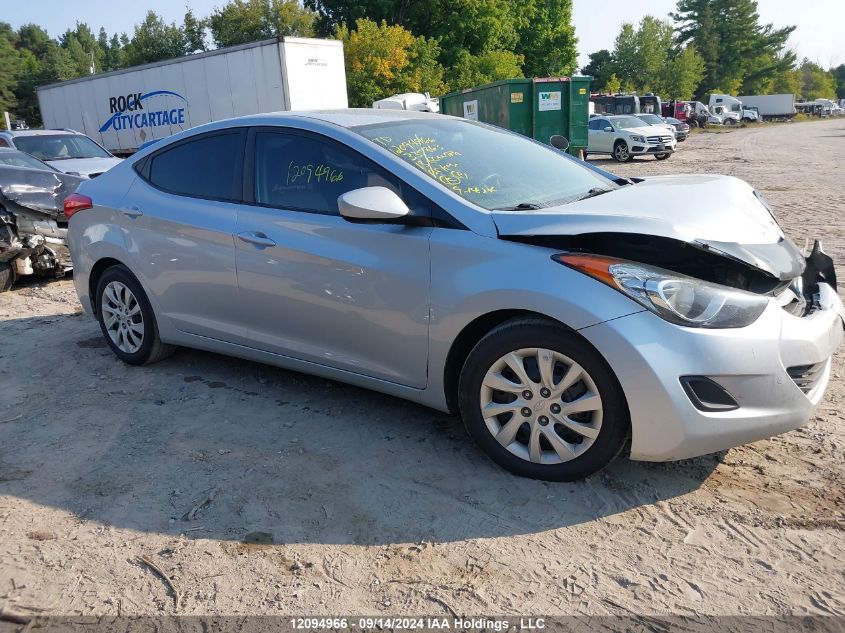 5NPDH4AE2DH335863 2013 Hyundai Elantra Gl