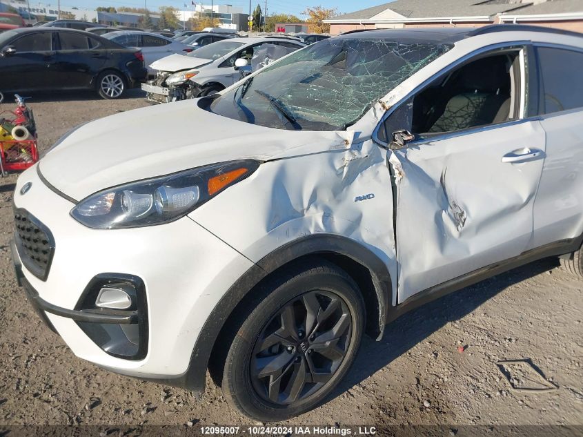 2022 Kia Sportage VIN: KNDPNCAC3N7004598 Lot: 12095007