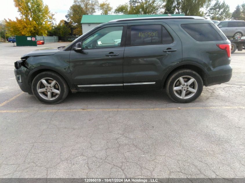 2016 Ford Explorer Xlt VIN: 1FM5K8D81GGA48635 Lot: 12095019