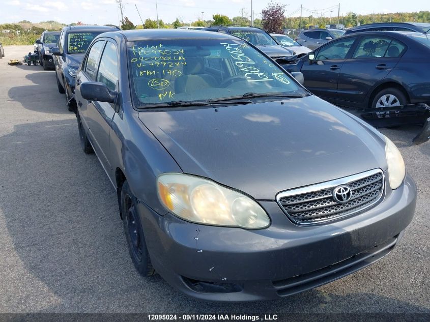 2004 Toyota Corolla VIN: 2T1BR32E34C799244 Lot: 12095024