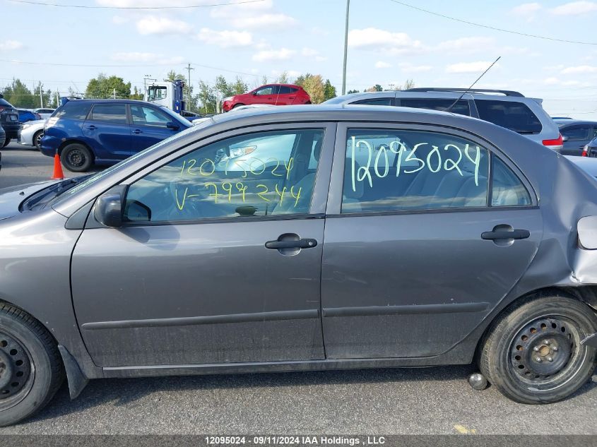 2004 Toyota Corolla VIN: 2T1BR32E34C799244 Lot: 12095024