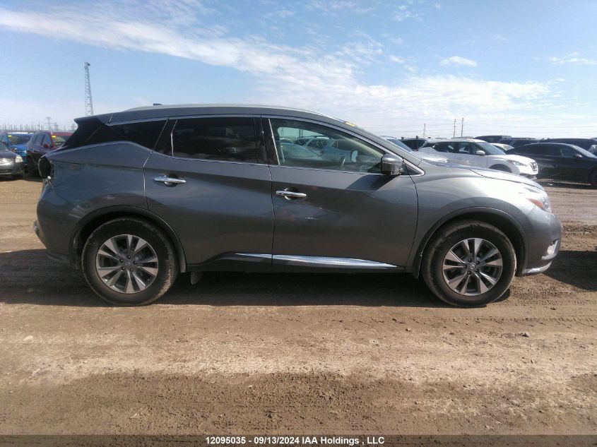 2018 Nissan Murano VIN: 5N1AZ2MH1JN121836 Lot: 12095035