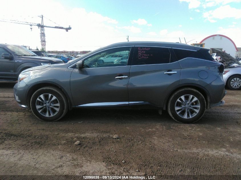 2018 Nissan Murano VIN: 5N1AZ2MH1JN121836 Lot: 12095035