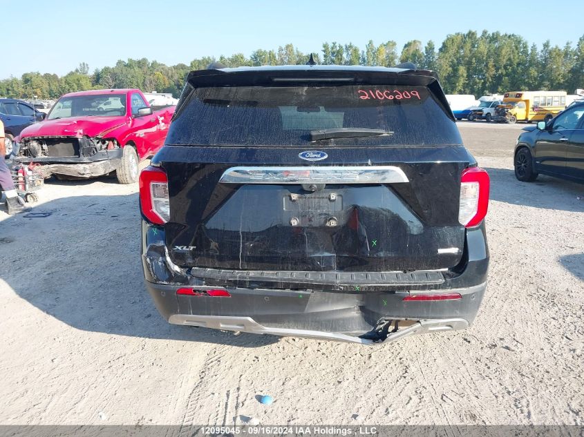 2020 Ford Explorer Xlt VIN: 1FMSK8DH7LGB68775 Lot: 12095045