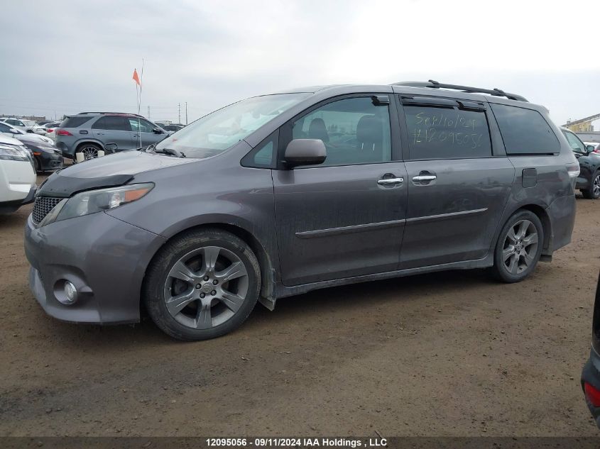 5TDXK3DC4ES443366 2014 Toyota Sienna Sport