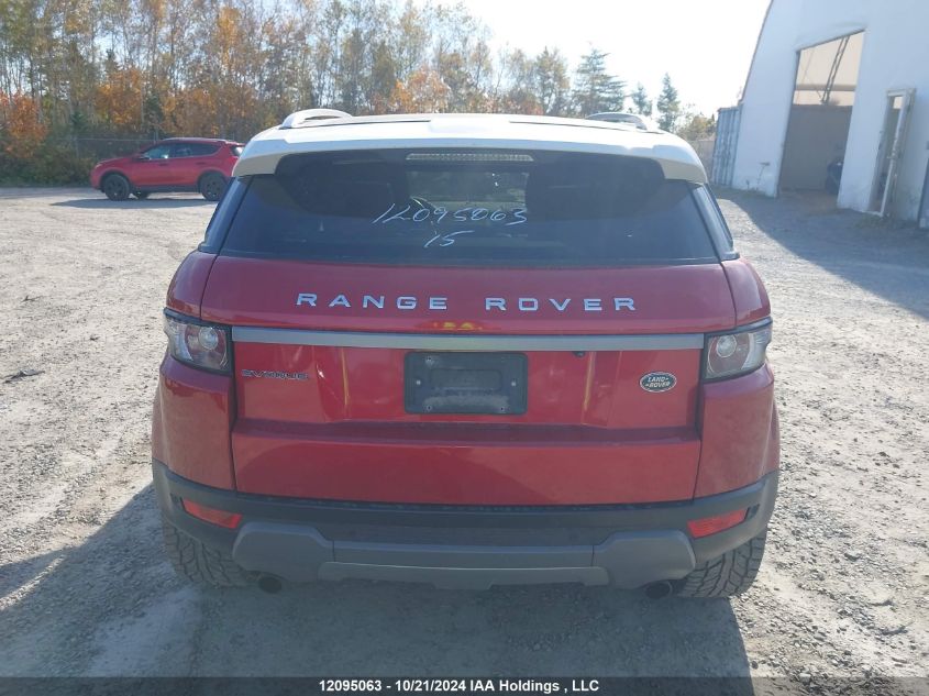 2015 Land Rover Range Rover Evoque Pure Premium VIN: SALVR2BG2FH959548 Lot: 12095063