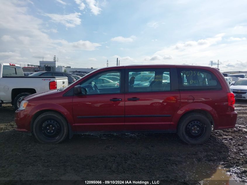 2016 Dodge Grand Caravan Se/Sxt VIN: 2C4RDGBG7GR162657 Lot: 12095066