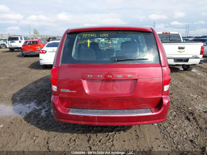 2016 Dodge Grand Caravan Se/Sxt VIN: 2C4RDGBG7GR162657 Lot: 12095066