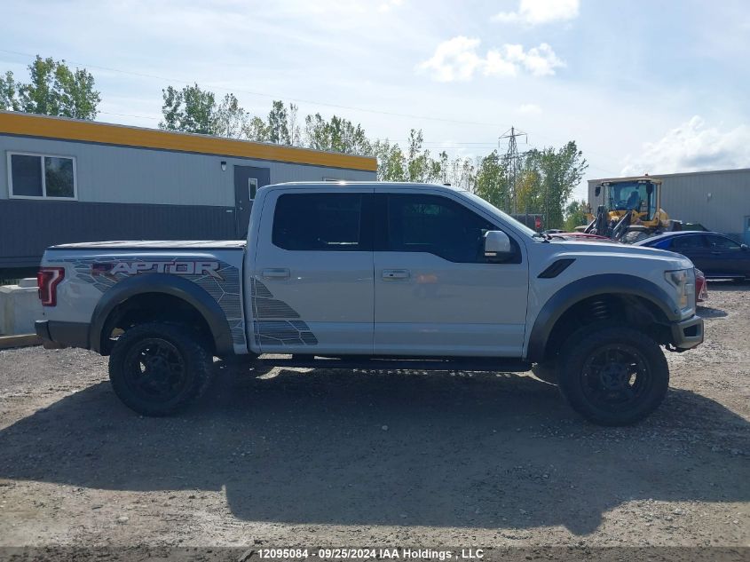 2017 Ford F-150 Raptor VIN: 1FTFW1RG5HFB69261 Lot: 12095084