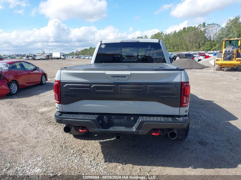 2017 Ford F-150 Raptor VIN: 1FTFW1RG5HFB69261 Lot: 12095084