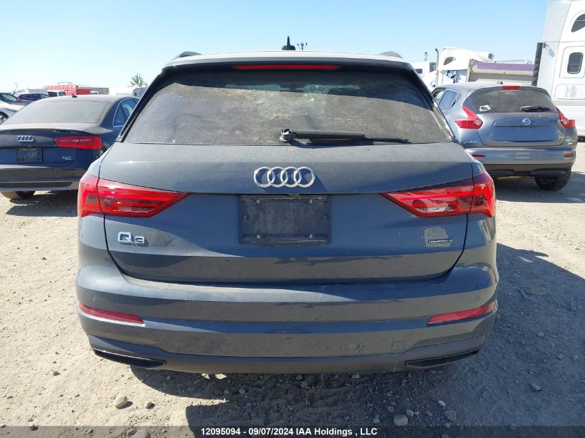 2023 Audi Q3 VIN: WA1AECF30P1148673 Lot: 12095094