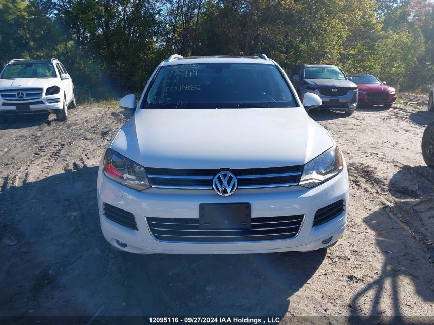 2014 Volkswagen Touareg VIN: WVGDP9BP9ED005589 Lot: 12095116