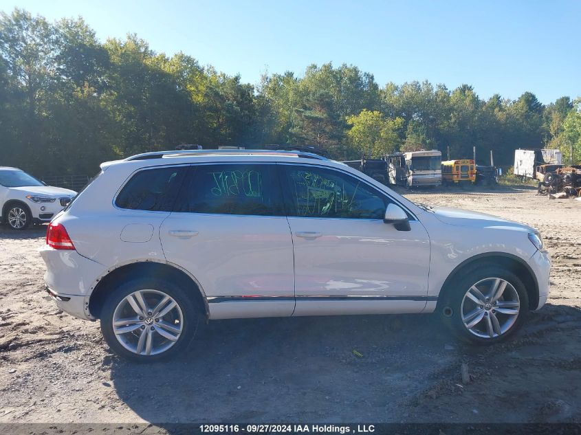 2014 Volkswagen Touareg VIN: WVGDP9BP9ED005589 Lot: 12095116