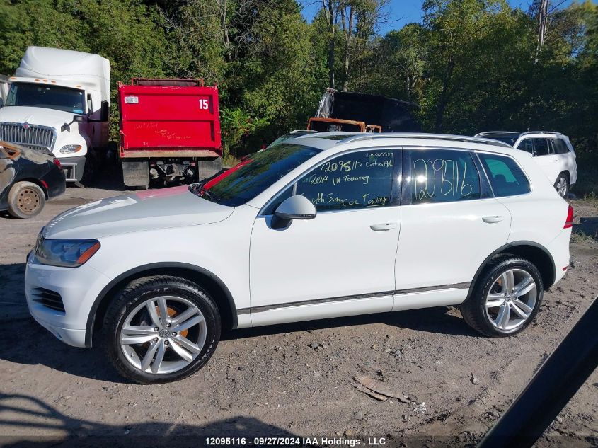 2014 Volkswagen Touareg VIN: WVGDP9BP9ED005589 Lot: 12095116