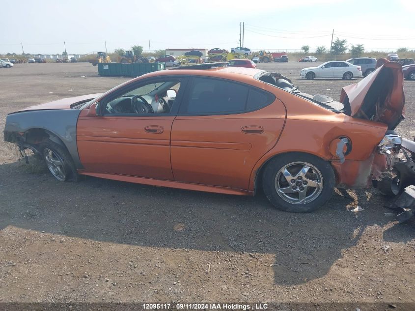 2005 Pontiac Grand Prix VIN: 2G2WS522151156449 Lot: 12095117