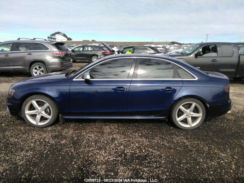 2014 Audi S4 VIN: WAUHGCFL0EA092971 Lot: 12095133