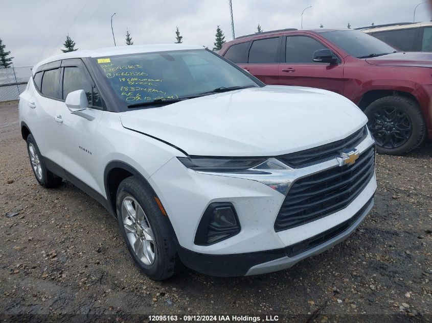 2019 Chevrolet Blazer VIN: 3GNKBGRS5KS666886 Lot: 12095163