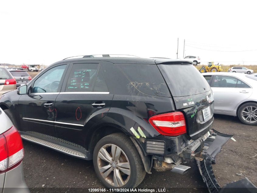 2011 Mercedes-Benz Ml 350 4Matic VIN: 4JGBB8GB8BA727548 Lot: 12095165