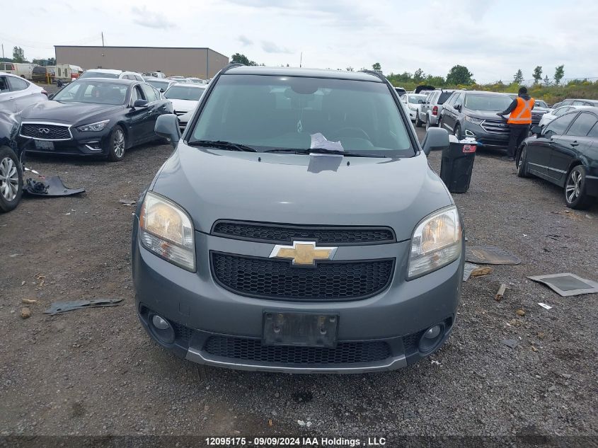 2012 Chevrolet Orlando VIN: KL77P2EM2CK526833 Lot: 12095175