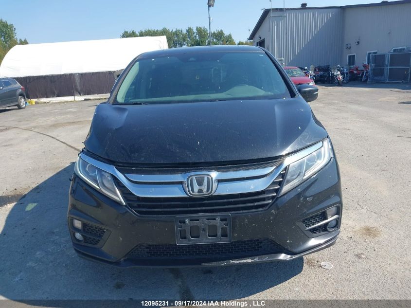 2018 Honda Odyssey Ex VIN: 5FNRL6H47JB500829 Lot: 12095231