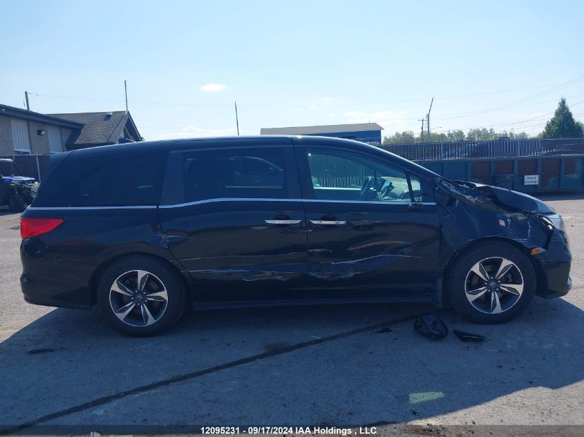 2018 Honda Odyssey Ex VIN: 5FNRL6H47JB500829 Lot: 12095231