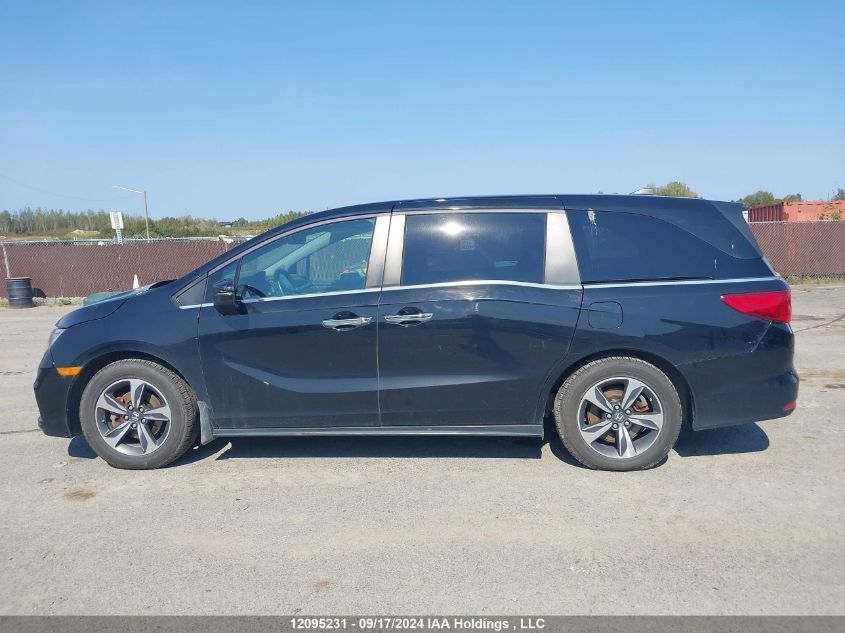 2018 Honda Odyssey Ex VIN: 5FNRL6H47JB500829 Lot: 12095231