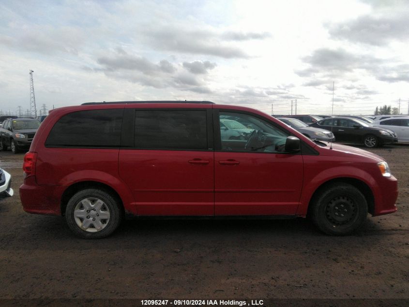 2012 Dodge Grand Caravan Se/Sxt VIN: 2C4RDGBG6CR348250 Lot: 12095247