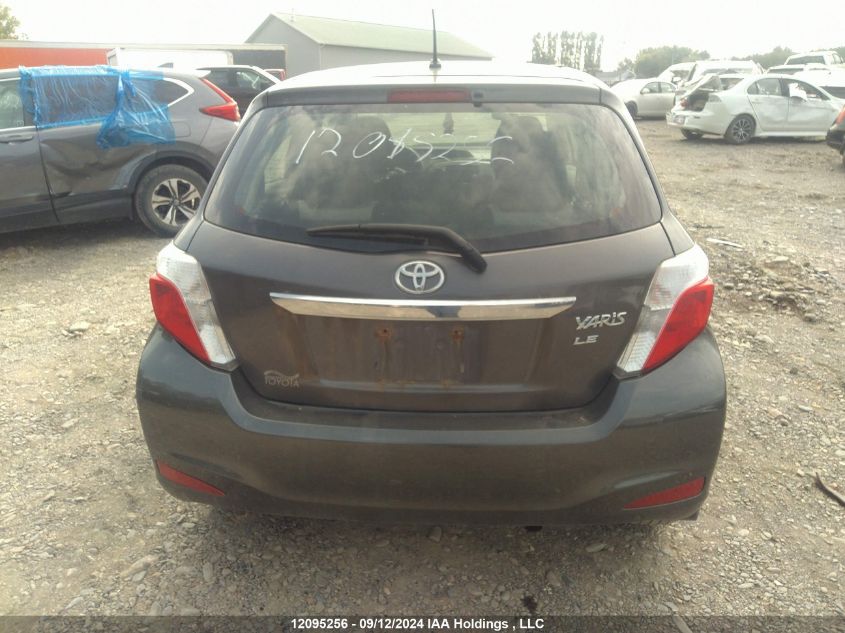 2012 Toyota Yaris Le VIN: JTDKTUD37CD533424 Lot: 12095256