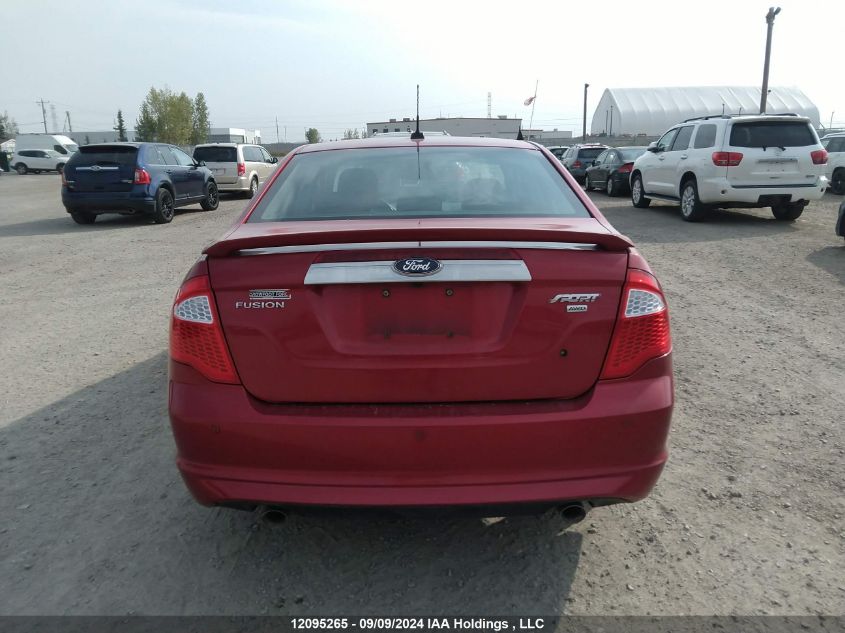 3FAHP0DC8AR330205 2010 Ford Fusion Sport