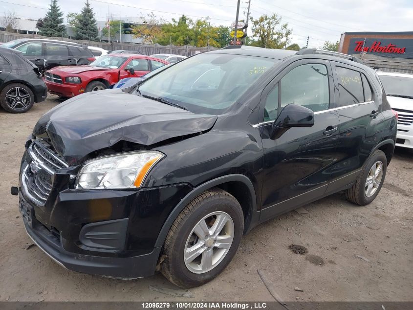 2016 Chevrolet Trax VIN: 3GNCJPSB9GL199328 Lot: 12095279