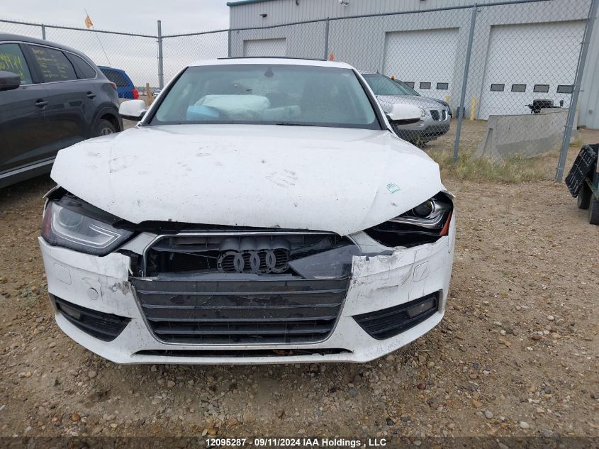 2013 Audi A4 VIN: WAUBFCFL6DN011729 Lot: 12095287