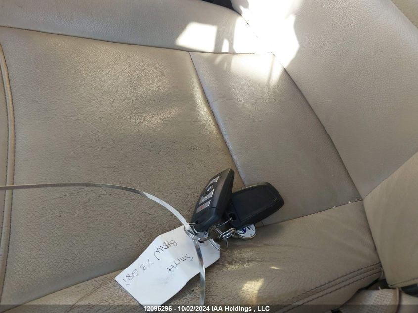 2013 BMW X3 VIN: 5UXWX9C57D0A27267 Lot: 12095296