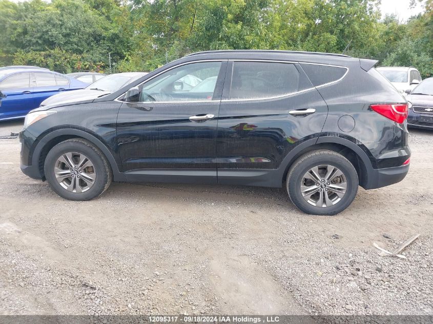 2014 Hyundai Santa Fe Sport VIN: 5XYZUDLA0EG225060 Lot: 12095317