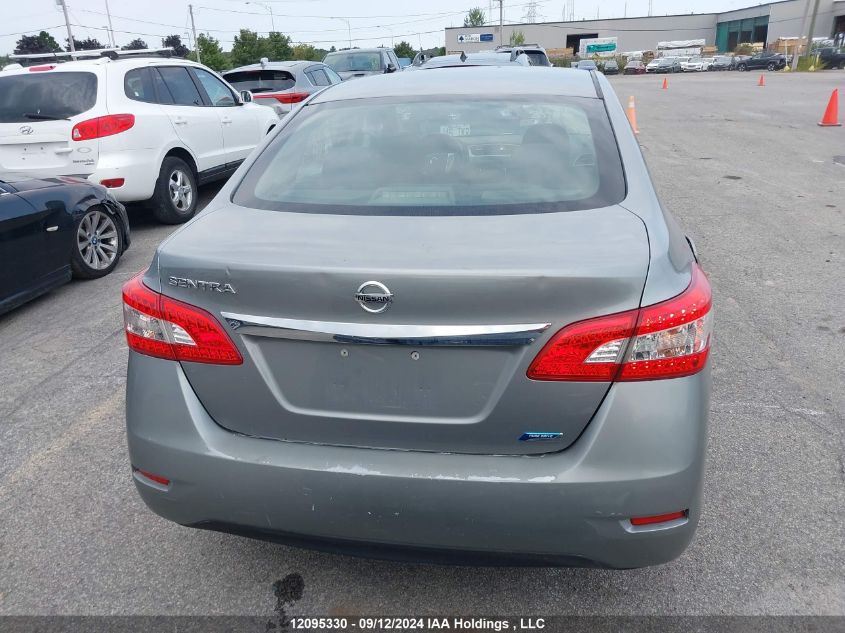 2013 Nissan Sentra VIN: 3N1AB7AP6DL617143 Lot: 12095330