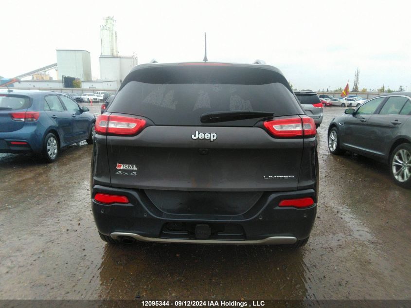 2018 Jeep Cherokee Limited VIN: 1C4PJMDB4JD591779 Lot: 12095344