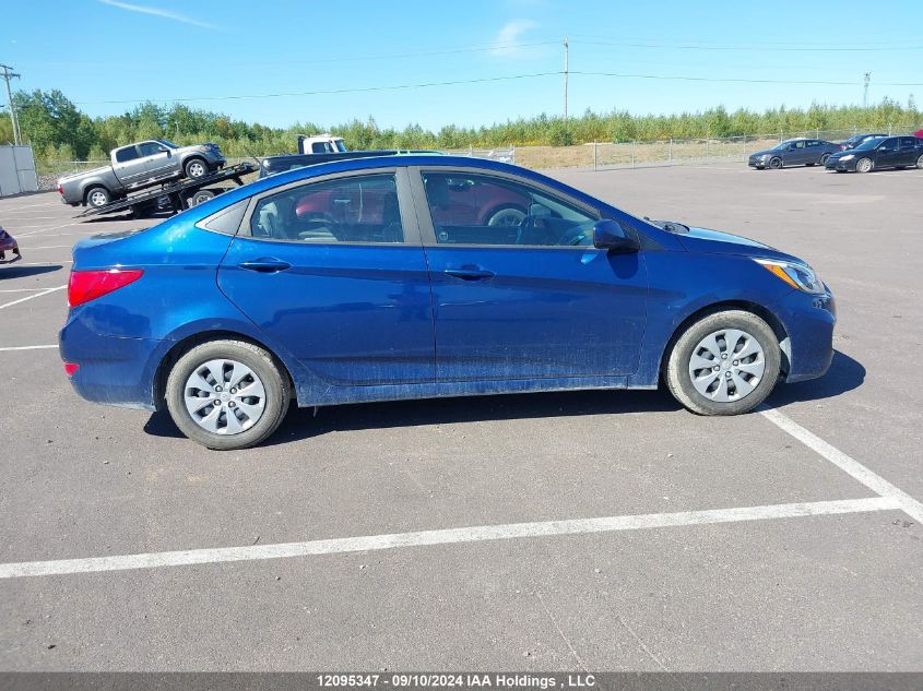 2016 Hyundai Accent Se VIN: KMHCT4AE9GU166330 Lot: 12095347