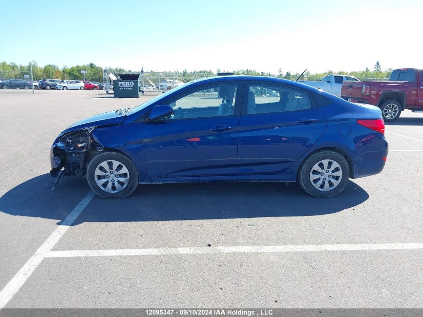 2016 Hyundai Accent Se VIN: KMHCT4AE9GU166330 Lot: 12095347