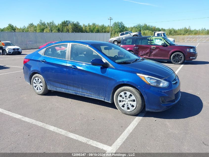 2016 Hyundai Accent Se VIN: KMHCT4AE9GU166330 Lot: 12095347