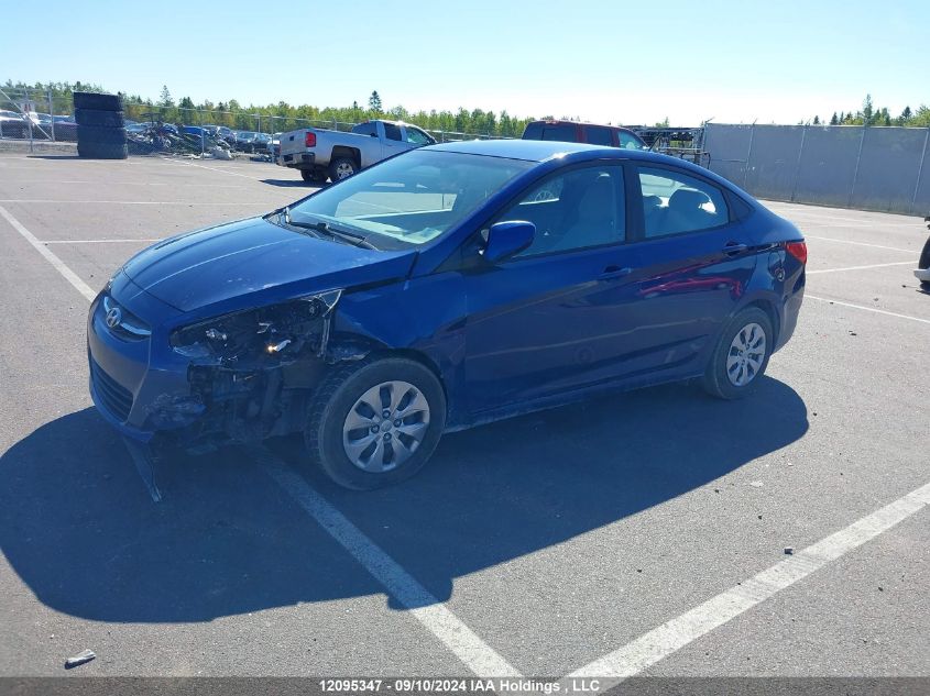 2016 Hyundai Accent Se VIN: KMHCT4AE9GU166330 Lot: 12095347