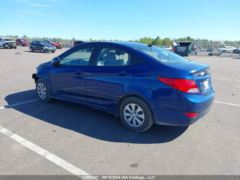 2016 Hyundai Accent Se VIN: KMHCT4AE9GU166330 Lot: 12095347