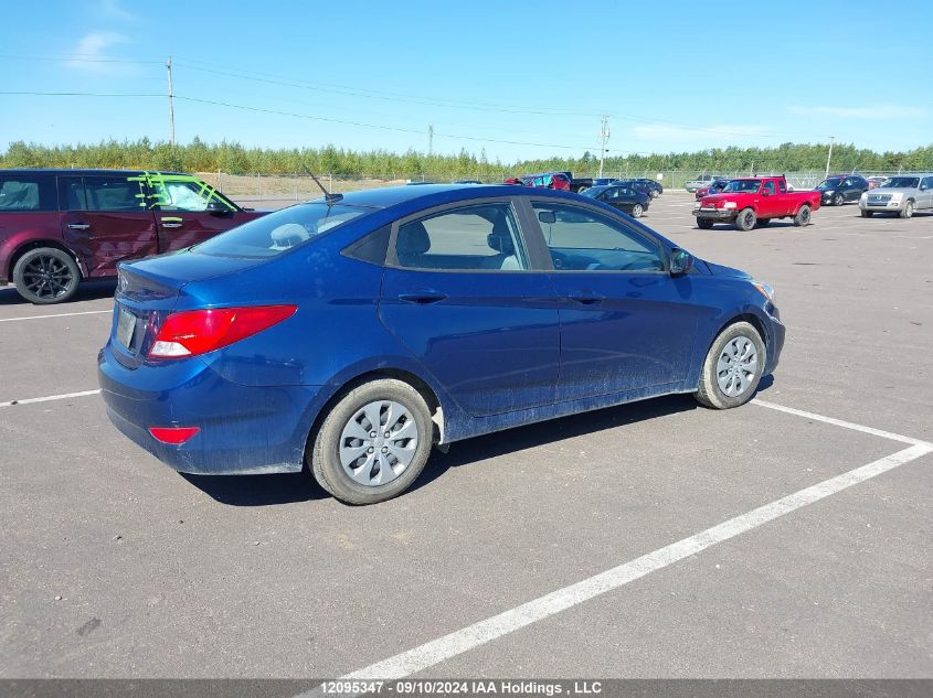 2016 Hyundai Accent Se VIN: KMHCT4AE9GU166330 Lot: 12095347