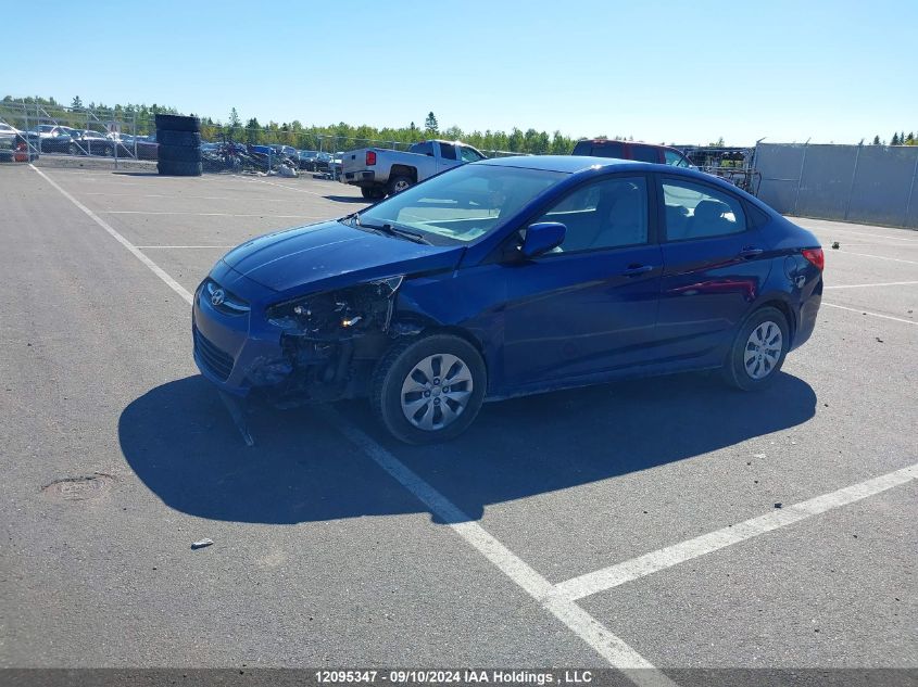 2016 Hyundai Accent Se VIN: KMHCT4AE9GU166330 Lot: 12095347