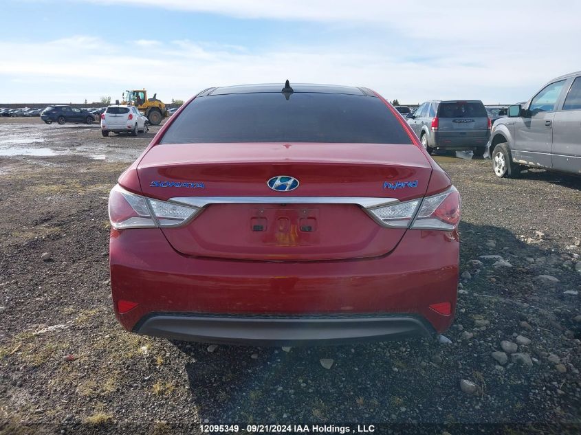 KMHEC4A49CA045969 2012 Hyundai Sonata Hybrid Hybrid