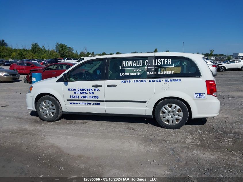 2016 Dodge Grand Caravan Se/Sxt VIN: 2C4RDGBG4GR360242 Lot: 12095366