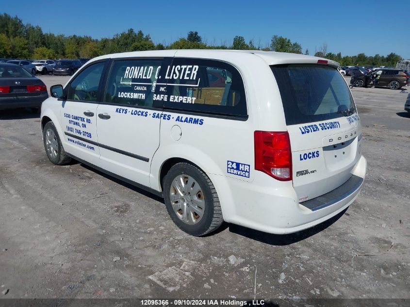 2016 Dodge Grand Caravan Se/Sxt VIN: 2C4RDGBG4GR360242 Lot: 12095366