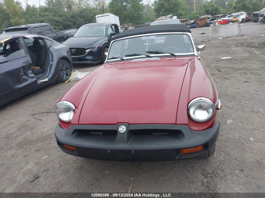 1981 Mg British VIN: GVLDJ2BG516491 Lot: 12095389