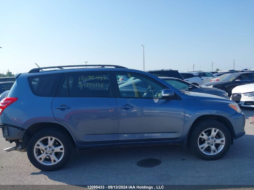 2011 Toyota Rav4 VIN: 2T3BF4DVXBW134176 Lot: 12095433