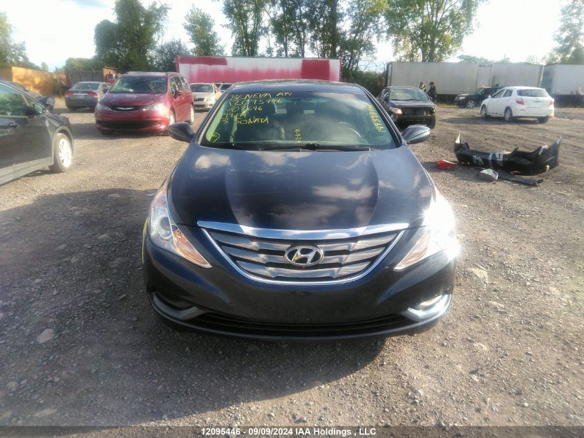 2013 Hyundai Sonata Gl VIN: 5NPEB4AC2DH708646 Lot: 12095446